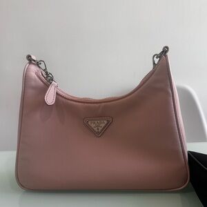 Prada 2005 Re-Edition Nylon in Light Pink